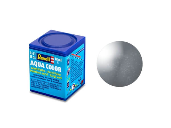 Revell 36191 Aqua Color Eisen metallic 18 ml