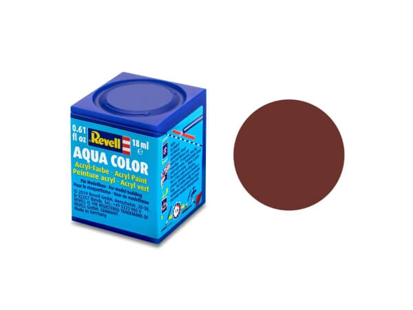 Revell 36137 Aqua Color Ziegelrot matt 18 ml 