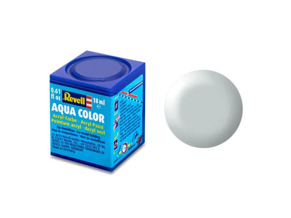 Revell 36371 Aqua Color Hellgrau seidenmatt 18 ml