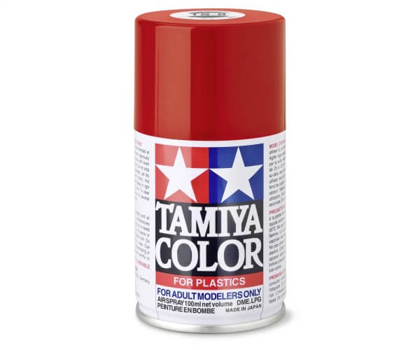 TAMIYA 300085008 TS-8 Italienisch Rot glänzend 100 ml