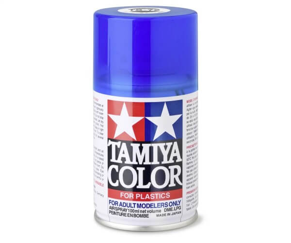 TAMIYA 300085072 TS-72 Blau Transparent Klar glänzend 100 ml