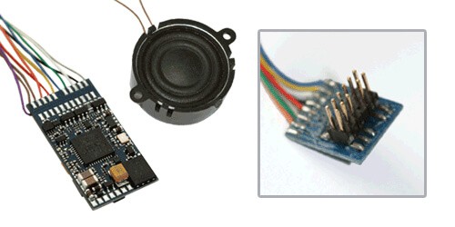 ESU 55400 LokSound V4.0 "Universalgeräusch zum Selbstprogrammieren", PluX12 am Kabel, Spurweite: 0, H0