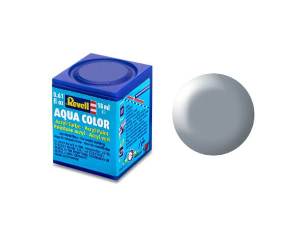 Revell 36374 Aqua Color Grau seidenmatt 18 ml