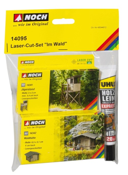 NOCH 14095 Laser-Cut-Set Im Wald