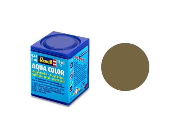 Revell 36186 Aqua Color Khakibraun matt 18 ml