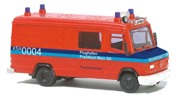Busch 44302 Mercedes-Benz 507 Feuerwehr Fraport Frankfurt