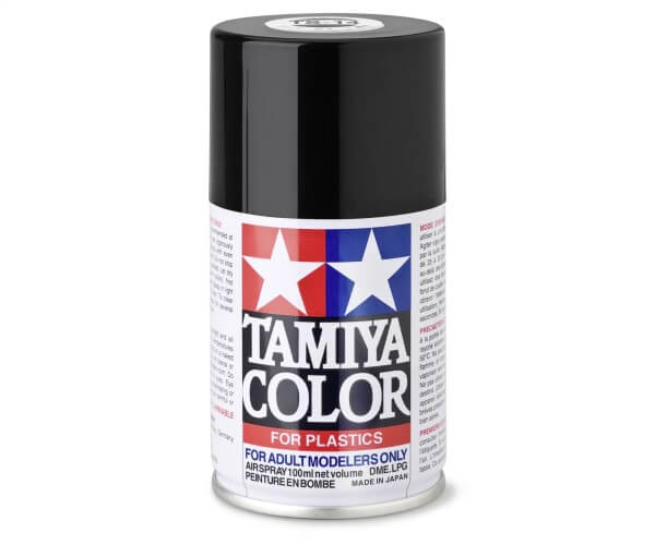 TAMIYA 300085014 TS-14 Schwarz glänzend 100 ml