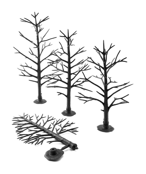 Woodland Scenics TR1123 Baumrohlinge 12 Laubbäume 12,7-17,7 cm hoch Tree 5" to 7" Armatures Deciduous