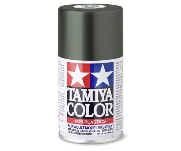 TAMIYA 300085082 TS-82 Gummi-Schwarz matt 100 ml